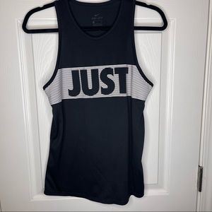 Black Nike Just Do It Top